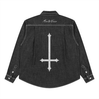 Gravecloth Vintage Overshirt Shirts & Long Sleeves By MorteNoir