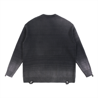 Dark Epitaph Distressed Crewneck Sweatshirt & Crewnecks Black By MorteNoir
