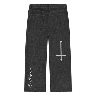 Gravecloth Vintage Straight-Leg Jeans Jeans & Trousers By MorteNoir