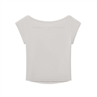 Angel Error Boxy Crop Tee T-Shirts & Crop Tops By MorteNoir