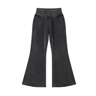 Vesper Flare Fleece Pants Joggers & Sweatpants By MorteNoir