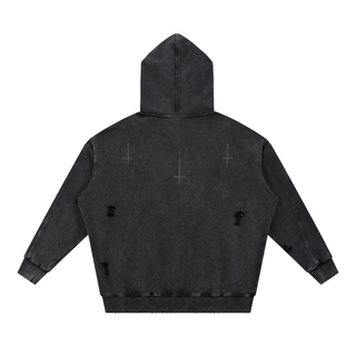 Séance Wash Hoodie Hoodies & Jackets By MorteNoir