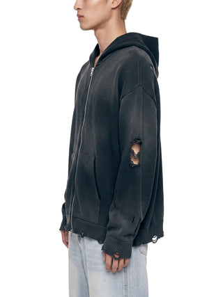 Dusk Ritual Zip Hoodie Hoodies & Jackets By MorteNoir