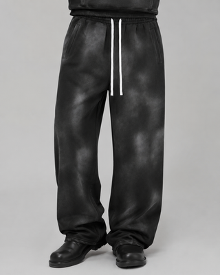 Mortis Sunfade Wide Leg Sweatpants Joggers & Sweatpants By MorteNoir