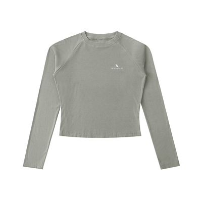 women,long sleeved,crop top,mortenoir