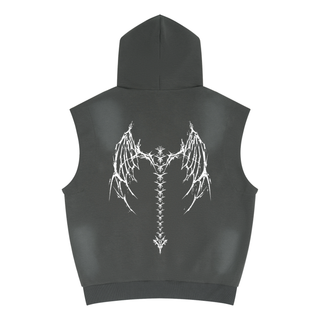 Solstice Fade Sleeveless Hoodie Hoodies & Jackets By MorteNoir
