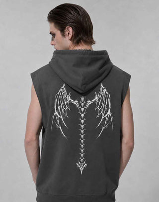 Solstice Fade Sleeveless Hoodie Hoodies & Jackets By MorteNoir