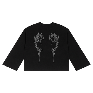 Briarwing Long Sleeve Shirts & Long Sleeves Black By MorteNoir