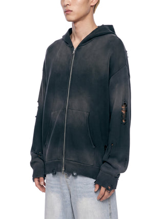 Dusk Ritual Zip Hoodie Hoodies & Jackets By MorteNoir