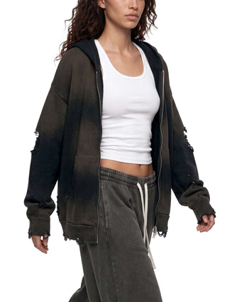 Dusk Ritual Zip Hoodie Hoodies & Jackets By MorteNoir