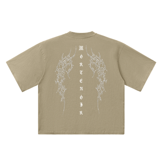 Obscura Void Wing T-Shirt T-Shirts & Crop Tops Gray Green By MorteNoir