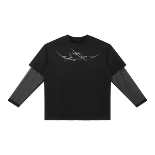 Pallor Fade Long Sleeve Tee Shirts & Long Sleeves By MorteNoir