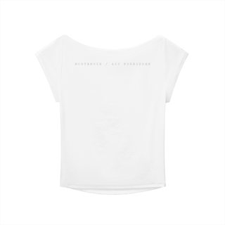 Angel Error Boxy Crop Tee T-Shirts & Crop Tops By MorteNoir