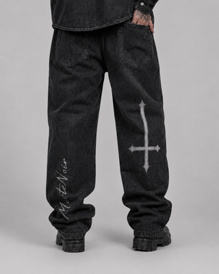 Gravecloth Vintage Straight-Leg Jeans Jeans & Trousers By MorteNoir