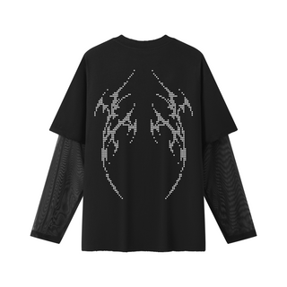 Pallor Fade Long Sleeve Tee Shirts & Long Sleeves By MorteNoir