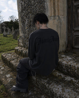 Anathema Oversized Long Sleeve T-shirt Shirts & Long Sleeves By MorteNoir