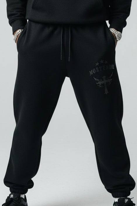 Infernal Ascension | Black Death Joggers - MorteNoir