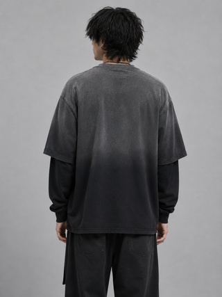 The Grave Layered Sweatshirt Sweatshirt & Crewnecks By MorteNoir