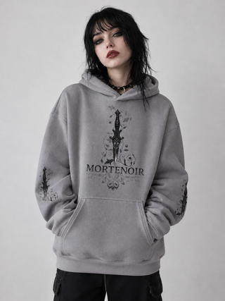 Abyssal Dagger Sunfade Hoodie Hoodies & Jackets By MorteNoir