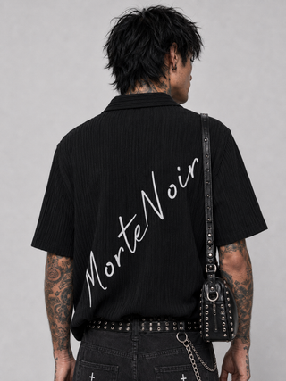 MorteNoir Jacquard Shirt Shirts & Long Sleeves By MorteNoir