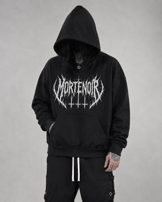 Grave Shroud Oversized Hoodie Hoodies & Jackets By MorteNoir