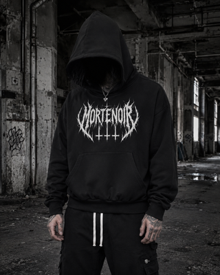 Grave Shroud Oversized Hoodie Hoodies & Jackets By MorteNoir
