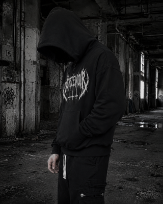 Grave Shroud Oversized Hoodie Hoodies & Jackets By MorteNoir