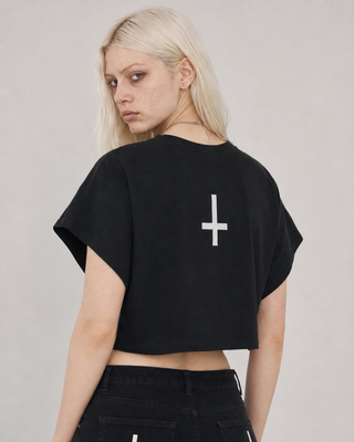 Too Pretty Cropped Dolman Tee T-Shirts & Crop Tops By MorteNoir