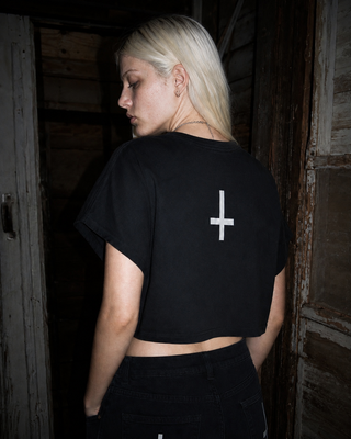 Too Pretty Cropped Dolman Tee T-Shirts & Crop Tops By MorteNoir