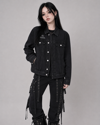 Eldritch Denim Jacket Hoodies & Jackets By MorteNoir