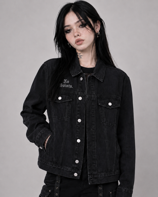 Eldritch Denim Jacket Hoodies & Jackets By MorteNoir