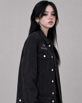 Eldritch Denim Jacket Hoodies & Jackets By MorteNoir