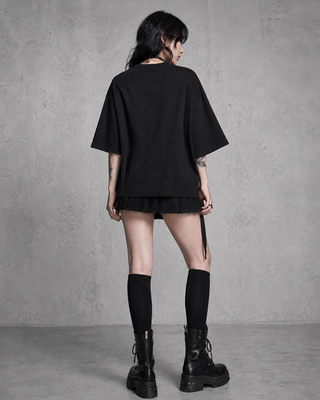 Noctis Wing Crop Tee T-Shirts & Crop Tops By MorteNoir