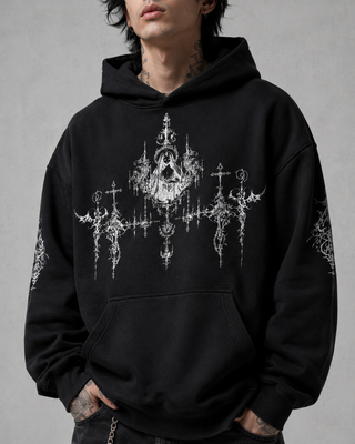 Reliquary Hoodie Hoodies & Jackets By MorteNoir