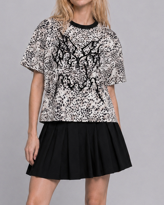 Feral Leopard Print T-Shirt T-Shirts & Crop Tops By MorteNoir