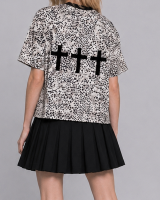 Feral Leopard Print T-Shirt T-Shirts & Crop Tops By MorteNoir