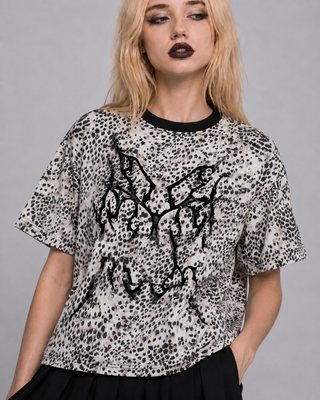 Feral Leopard Print T-Shirt T-Shirts & Crop Tops By MorteNoir