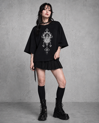 Noctis Wing Crop Tee T-Shirts & Crop Tops By MorteNoir