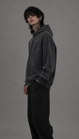 Séance Wash Hoodie Hoodies & Jackets By MorteNoir