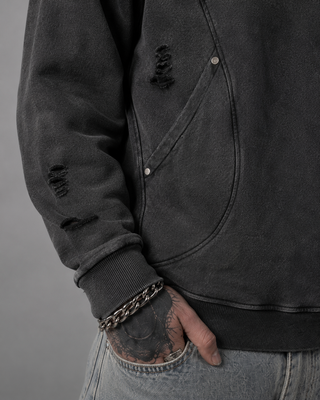 Séance Wash Hoodie Hoodies & Jackets By MorteNoir