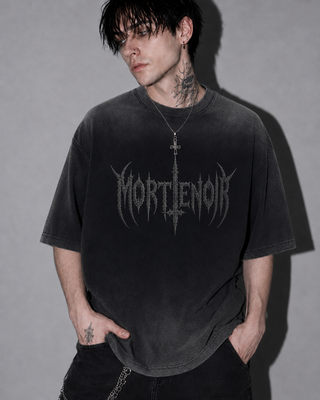 Umbral Drift Tee T-Shirts & Crop Tops Black By MorteNoir