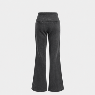 Vesper Flare Fleece Pants Joggers & Sweatpants By MorteNoir