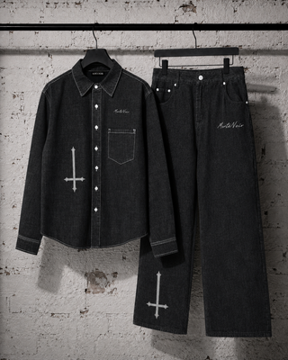 Gravecloth Co-ord Set Clothing Sets 2XL By MorteNoir