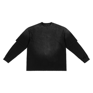 The Grave Layered Sweatshirt Sweatshirt & Crewnecks By MorteNoir