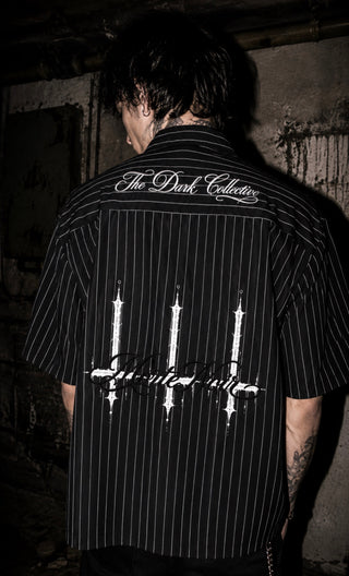 Shadowline Striped Boxy Shirt Shirts & Long Sleeves By MorteNoir