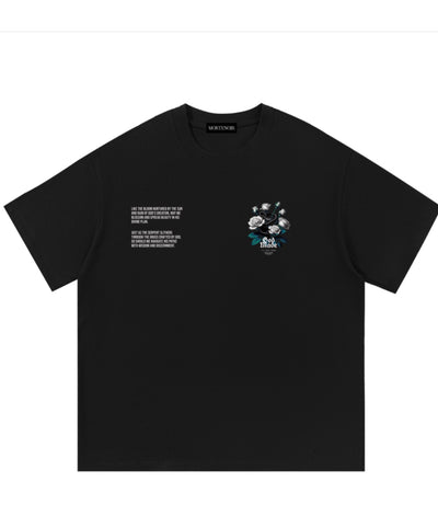 God Mode Cotton Tee - Shadow Black
