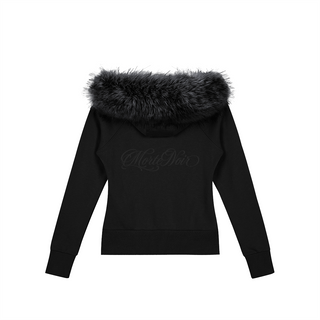 Vexen Fur Zip Hoodie Hoodies By MorteNoir