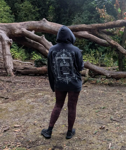 404 ||GOD NOT FOUND|| Oversized Hoodie - Community photo 4