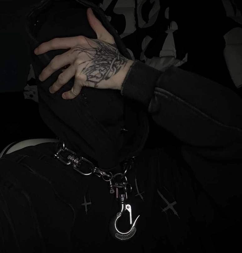 Séance wash Hoodie UGC, Gothic, occult wear, MorteNoir