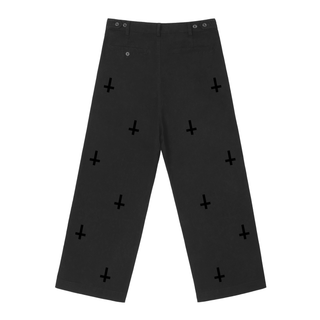 Obsidian Straight Pants Jeans & Trousers By MorteNoir